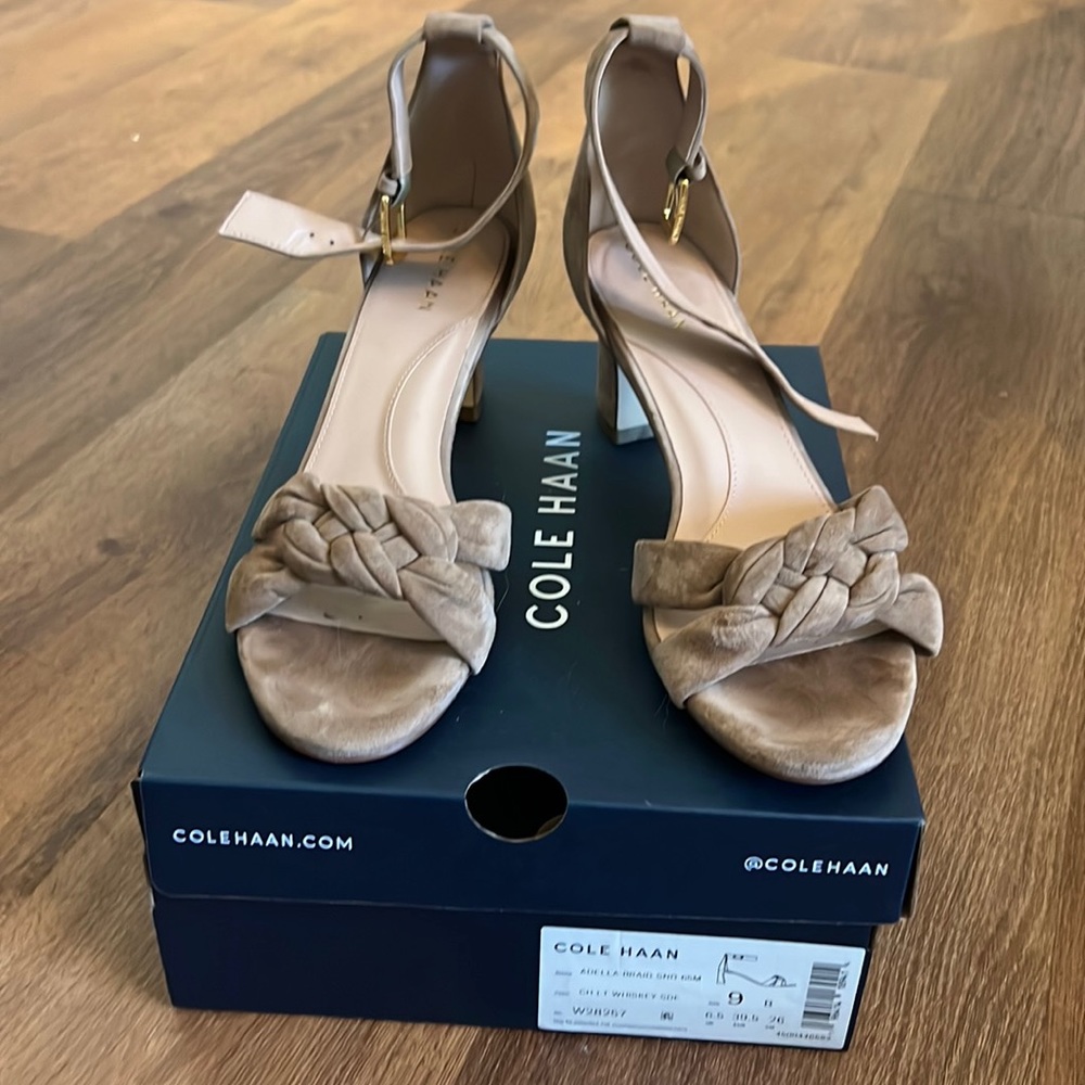 Suede heels